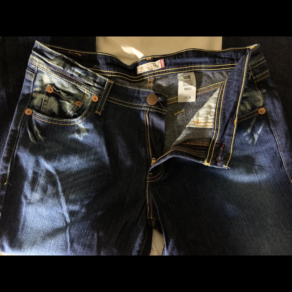 Levi's 518 Superlow Bootcut Women's Sz 11 Jeans - image 4
